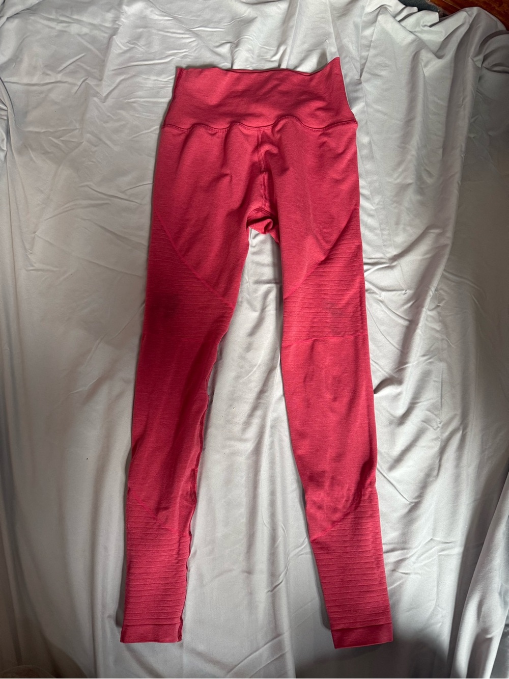 Alphalete Apple red High-Waist Seamless Leggings